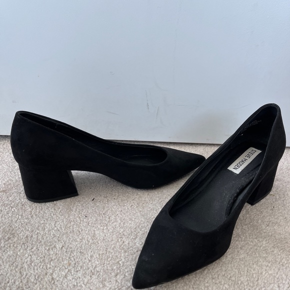 Steve Madden Drey Black Shoes Size 9 - Picture 1 of 2